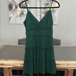Trixxi Emerald Green Mini Dress